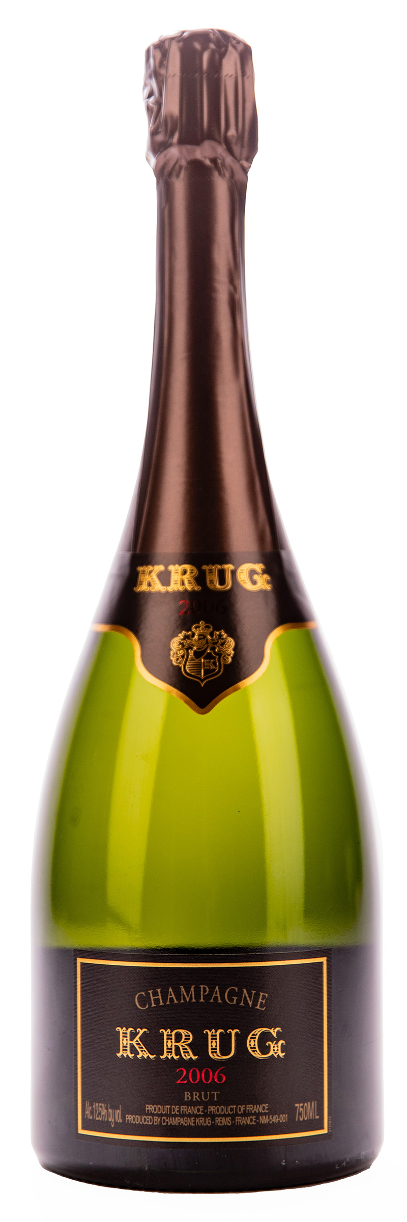 2006 Krug Vintage Champagne 750ml 1 bottle of fine and rare champagne. 2006 Krug Vintage Champagne 750ml