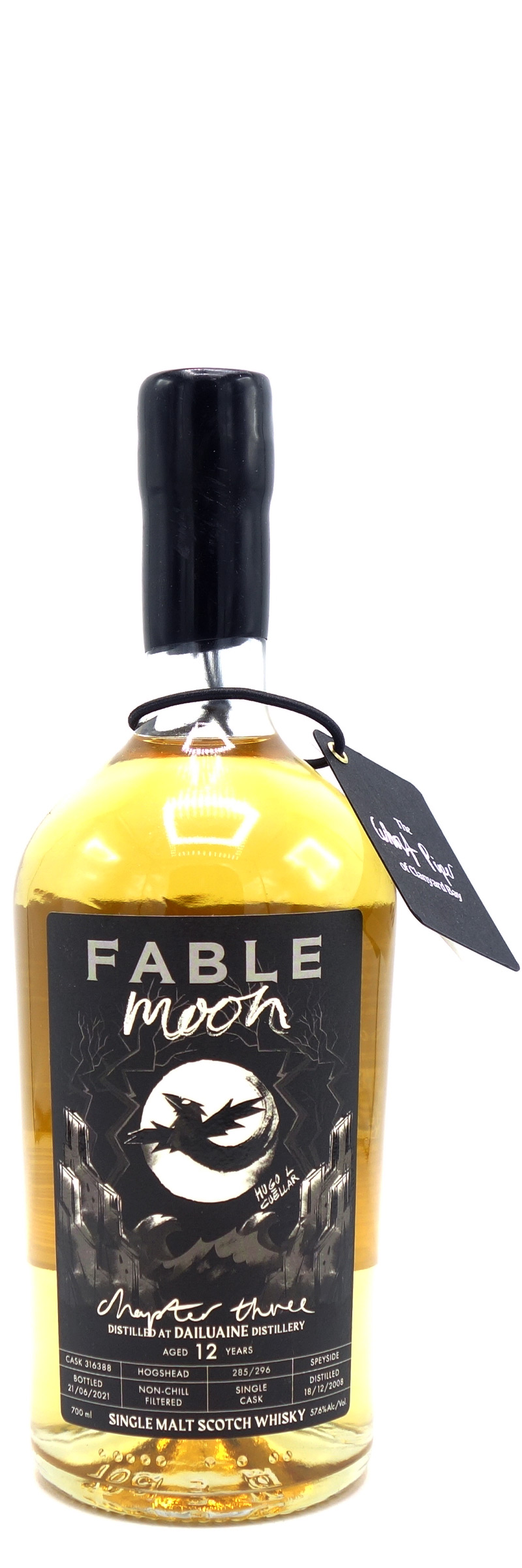 Fable Scotch Whisky Dailuaine, 12 Year Old, The Ghost Piper of Clanyard Bay, Chapter 3 Moon 700ml Fable Scotch Whisky Dailuaine, 12 Year Old, The Ghost Piper of Clanyard Bay, Chapter 3 Moon 700ml